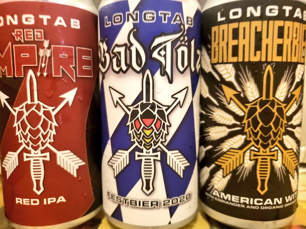 seldoon17's tweet photo. Got a few brews and now ready for a weekend full of games! @longtabbrewing https://t.co/CfnZdaWdN4