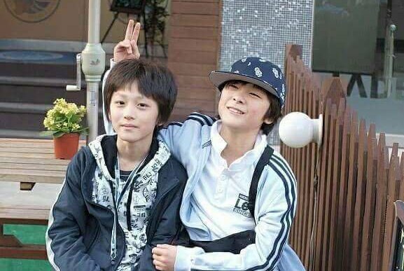 Chani & Moonbin as kids