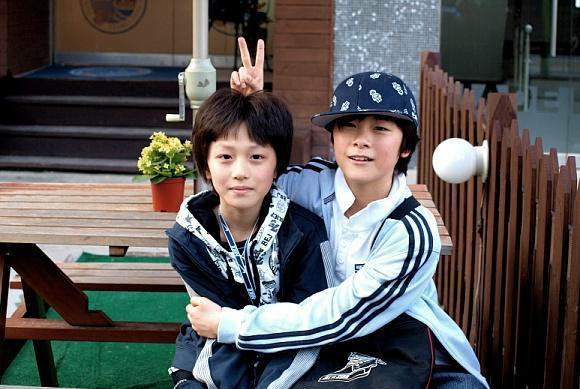 Chani & Moonbin as kids