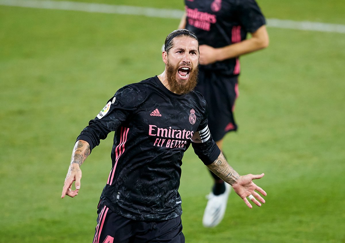 Ramos to the rescue! 💪
Madrid captain secures 3-2 win at Betis!
How far will they go in the #UCL? 🤔 https://t.co/PeeMCI73Nj