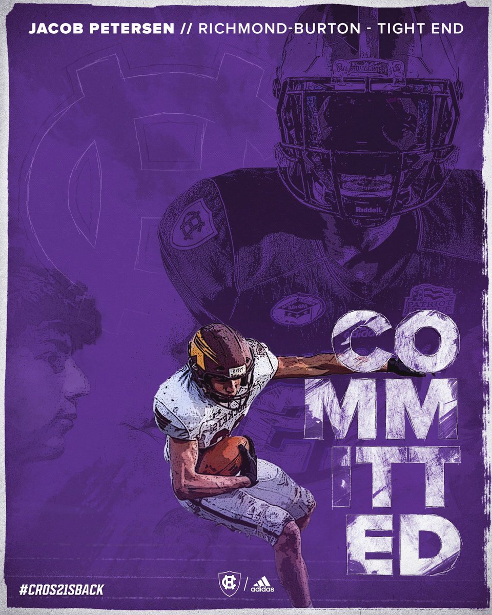 Committed!!🟣⚪️ <a href="/HCrossFB/">Holy Cross Football</a>