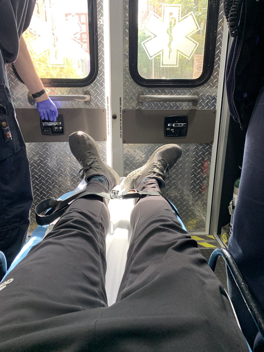 DanFrigolette's tweet photo. 1st Ambulance Ride https://t.co/A6xtSfp8Jn