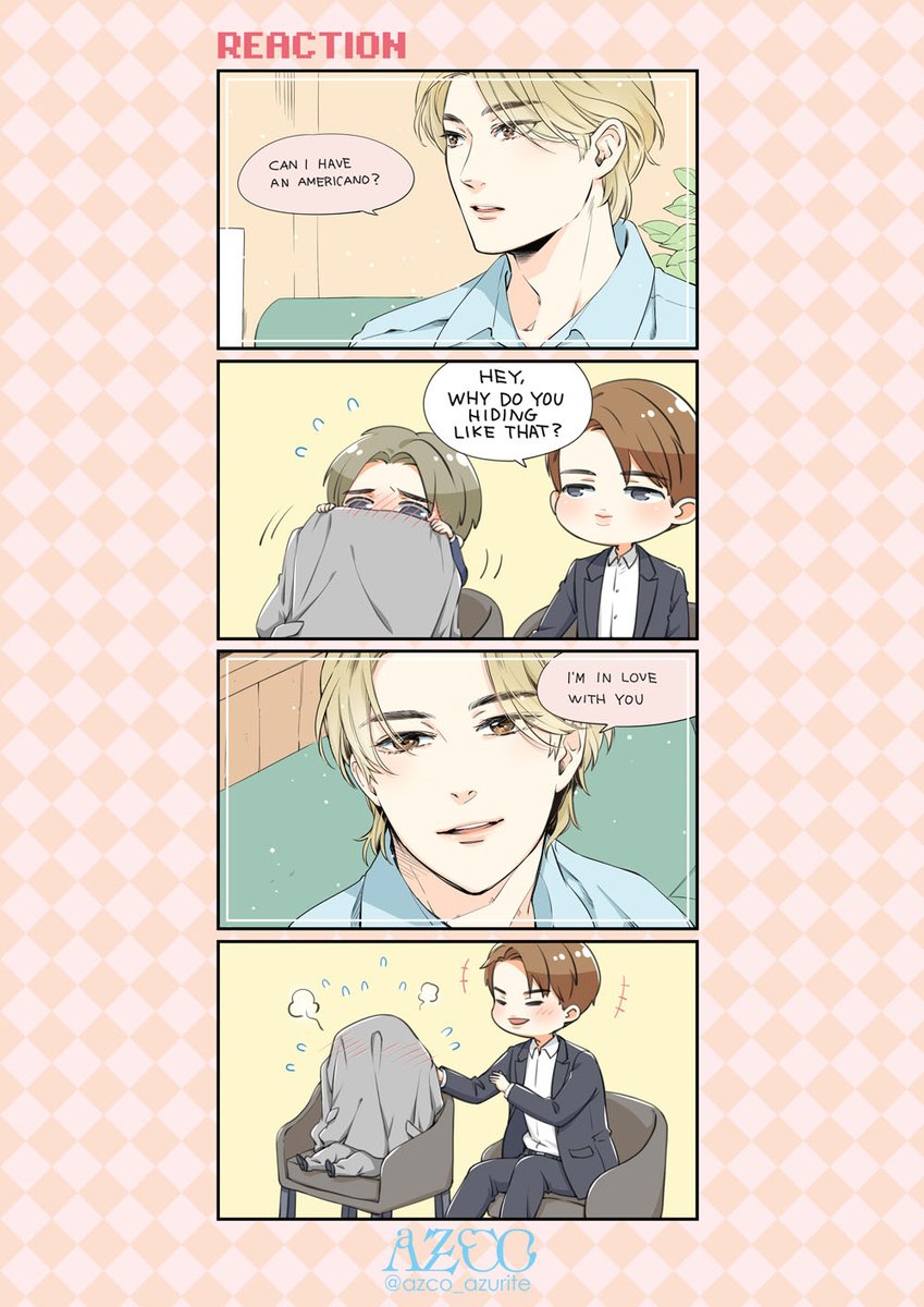 ? REACTION

* I'm not confident that it's an English translation of the correct lines ?

#SuperM #SuperMfanart #태용 #TAEYONG #카이 #KAI 
#azcomic 