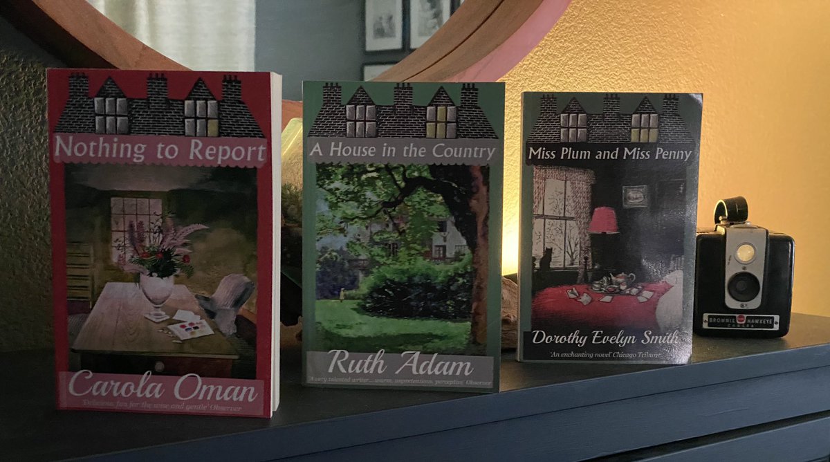 inkpaperblog's tweet photo. Ever since @ryanludman introduced me to @DeanStPress I have been obsessed!! They focus on reissuing great books that may have been forgotten! They kindly sent me #NothingtoReport!! And I bought the other 2 from @eastbaybooksellers!! Obsessed!! #gift #womensliterature #books https://t.co/aeFNmjPksV