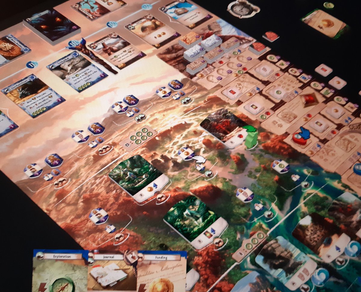 Helge_M_'s tweet photo. Lost Ruins of Arnak. Quite good!
#CastleTriCon https://t.co/yBoLEd2oDR