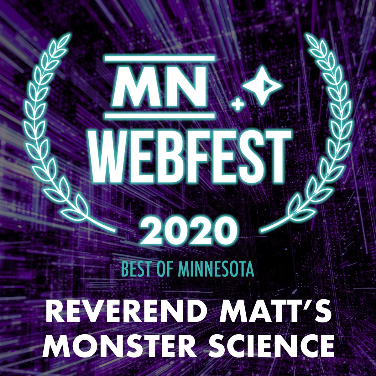 MNWebFest's tweet image. Congratulations to REVEREND MATT’S MONSTER SCIENCE, winner of BEST OF MINNESOTA!

#MNWebFest #MNWebFest2020
