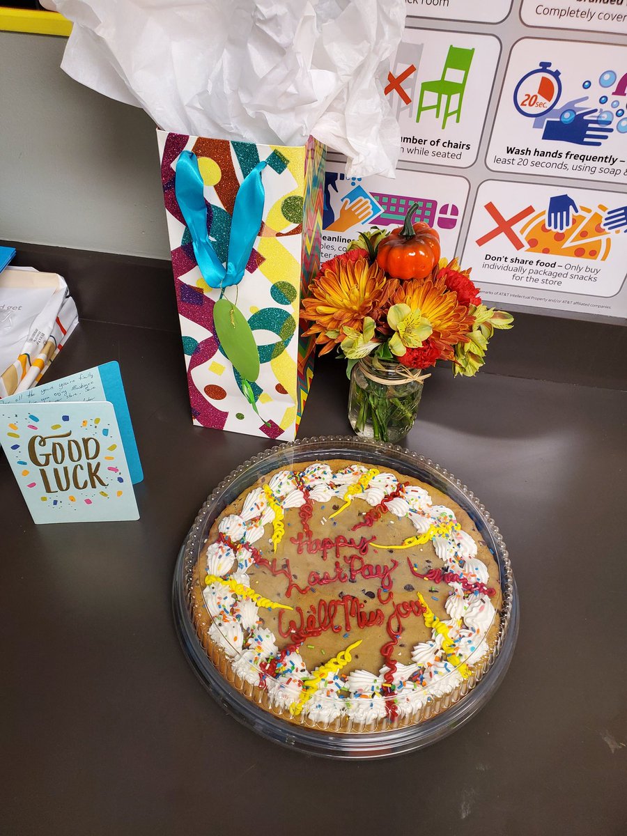 A bittersweet day!! 10 years at one location. I will miss <a href="/TeamTahlequah/">Team Tahlequah</a>!! I am excited to start my journey  <a href="/MuskogeeTeam/">Team Muskogee</a>!! Thank you for the going away gifts!! #MadeMeCry