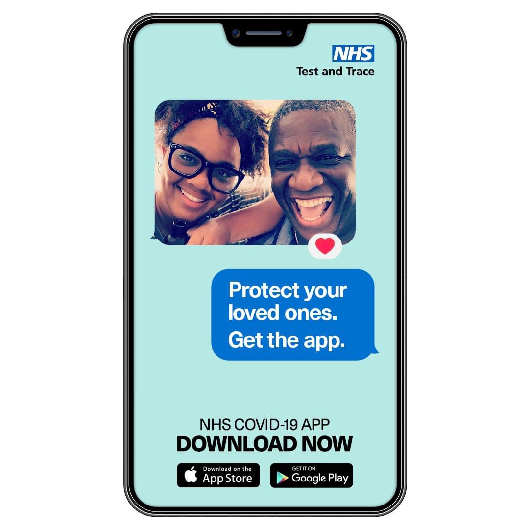 DOWNLOAD NOW: The NHS COVID-19 App is now available from the App Store/Google Play Store.
Download it now to protect yourself and your loved ones.
Android: https://t.co/h08X2Mn55k…
iPhone: https://t.co/N7olexpmP8… https://t.co/YwSVt1Dww2