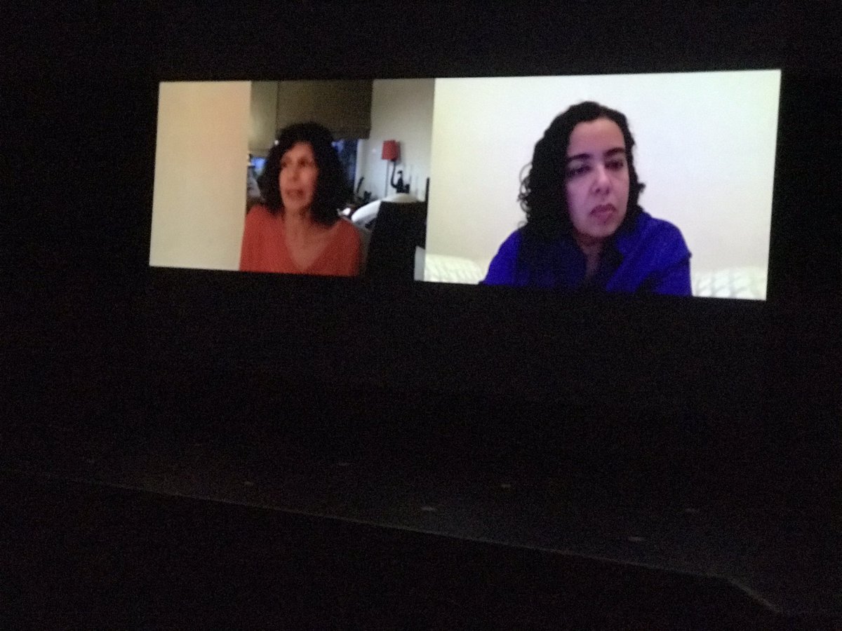 hindmezaina's tweet photo. Thanks to everyone that came to tonight’s screening of THE GOLDEN HARVEST (&amp; last week’s screening of MUSK). Played a pre-recorded intro and post screening interview because Alia couldn’t join us from Abu Dhabi.
Teaser for next months screening in last pic. Will share info soon. https://t.co/1iC9Ep6hyd
