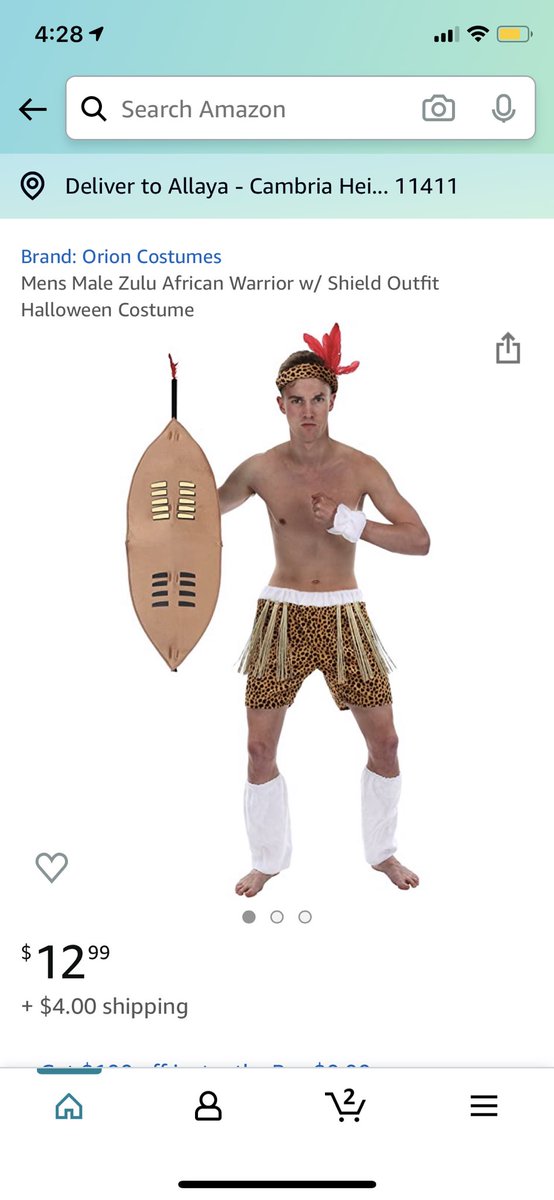 So @amazon ya some pretty offensive images for products they’re selling. I’ll let you form your own opinions, since amazon couldn’t be responsible enough to do that... #blackface #culturalappropriation #mycultureisnotacostume #offensive #blackculturematters #amazonprime #zulu https://t.co/dXb7NsobkW