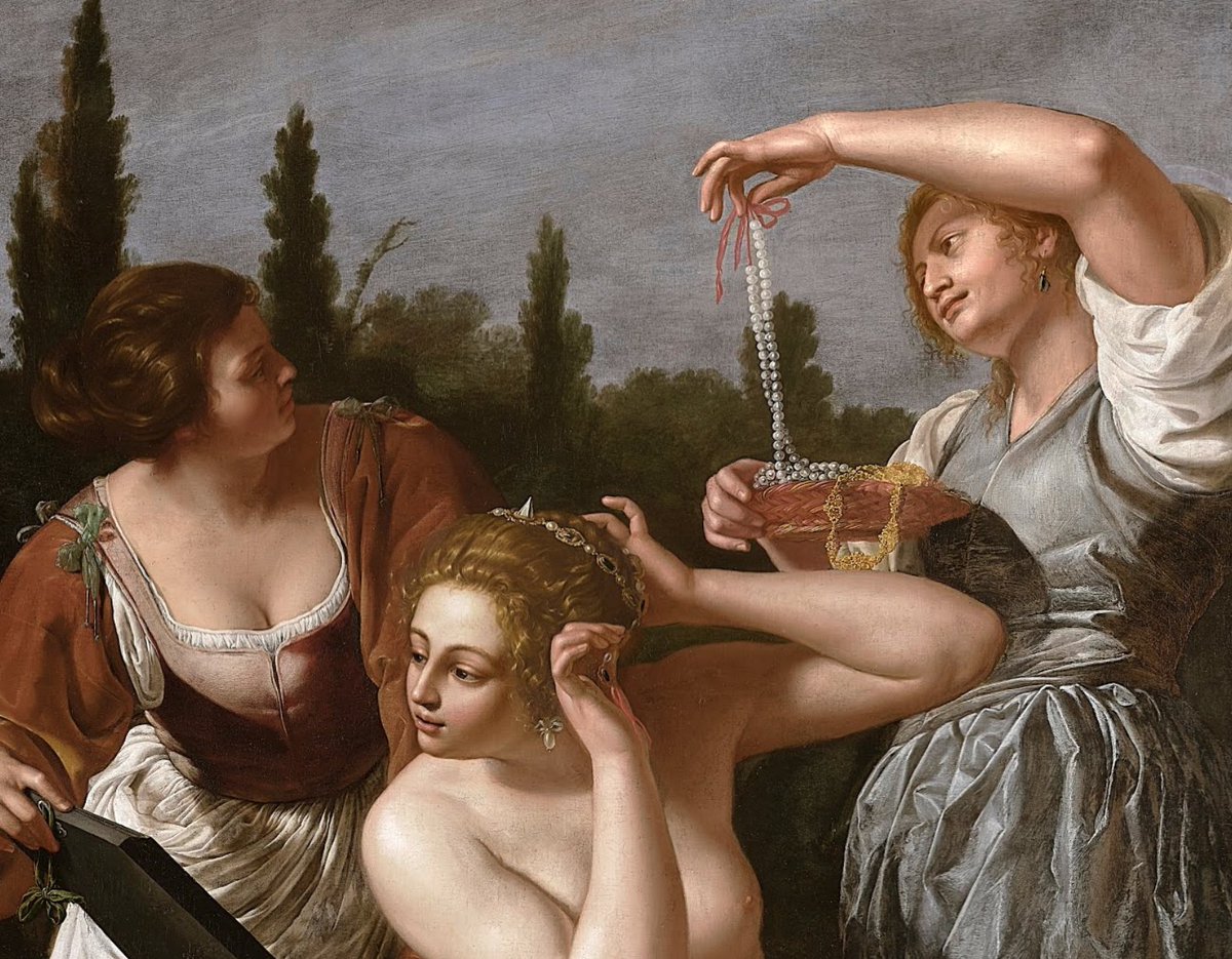 BaroqueQtdien's tweet photo. Bathsheba in the Bath by Artemisia Gentileschi, date unknown - Picture Gallery Sanssouci, Potsdam, Germany

#art
#Gentileschi https://t.co/3nmG9tjmQd