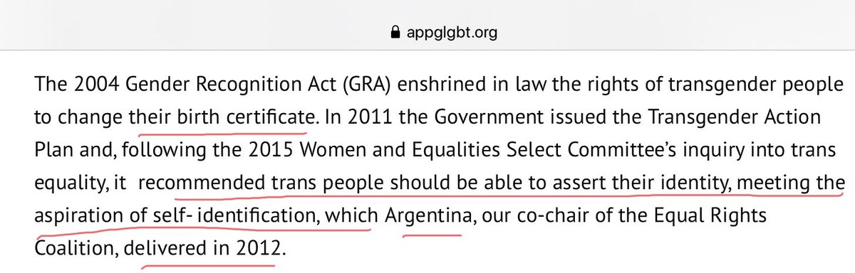 Argentina often gets quoted as a place where self declaration of “gender” has been introduced with *no issues*. As does Ireland and Malta. SelfID happened in all three places with no rights to abortion. Ireland agreed abortion rights only *after* Self declared Gender Identity.