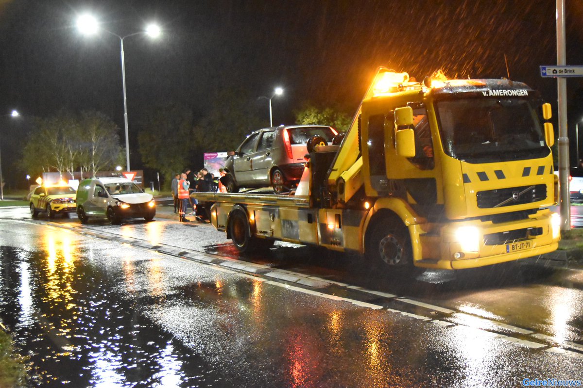 Veel schade door ongeval in Huissen -..