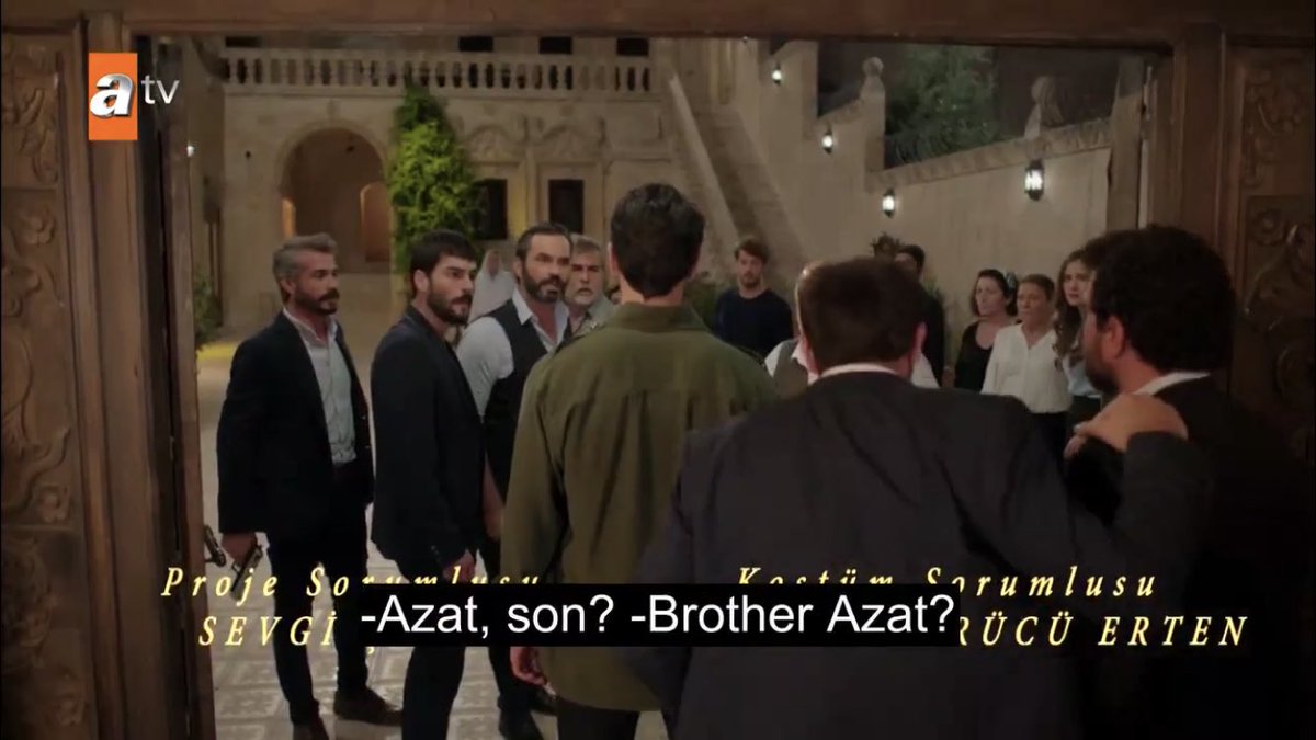 miran wants to run to azat and hug him but he’s too shook to do it i know it  #Hercai