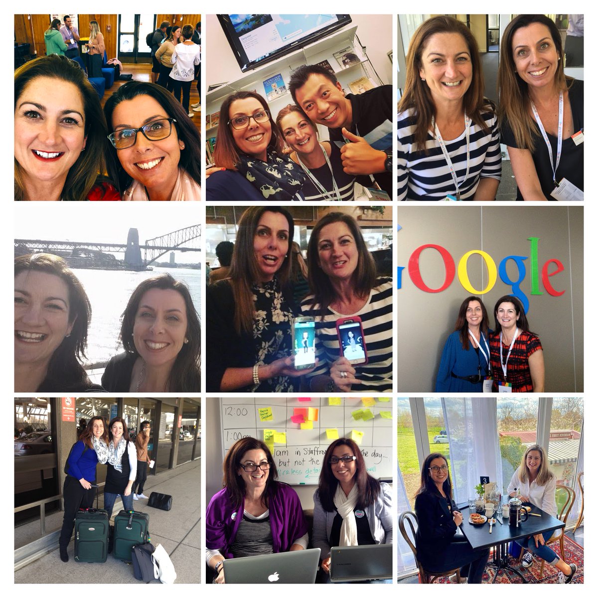 6 years of #twinning with my <a href="/googledownunder/">googledownunder</a> bestie <a href="/digitallearnin/">🚀Justine☆Driver💡</a> #INSPIRE2020 tomorrow @DigitalCircusHB with <a href="/NNgarewa/">nicola ngarewa</a> @NZWaikato <a href="/toni_westcott/">Toni Westcott</a> <a href="/duckydo/">Rachel Duckworth</a> <a href="/ElleButlerEDU/">Laura Butler</a> <a href="/KinlochJones/">Tracey Kinloch Jones</a> <a href="/MeganCroll1/">Megan</a> <a href="/cathyquigan/">Cathy</a> <a href="/MillsNz/">Stephanie Mills</a> #edtech #edchat #EdchatNZ