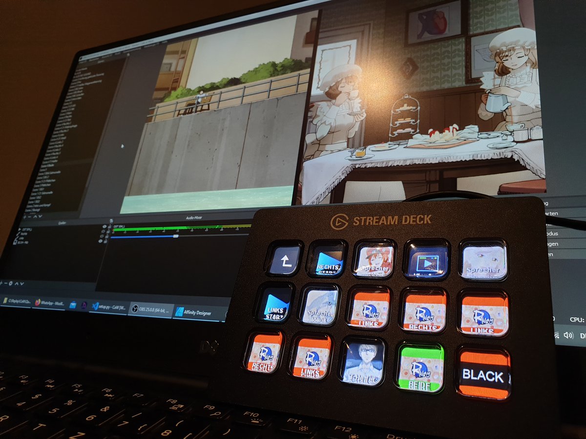 Die komplexeste Szene aus Techniksicht für <a href="/ReplayHamburg/">Showgruppe Replay</a>'s Cells at Work? Sie füllt ein ganzes Streamdeck! Ich freue mich schon sehr auf den Auftritt heute Mittag um 13 Uhr. Wer reinschauen möchte:

twitch.tv/dokomistage

#DigiKomi #Dokomi2020