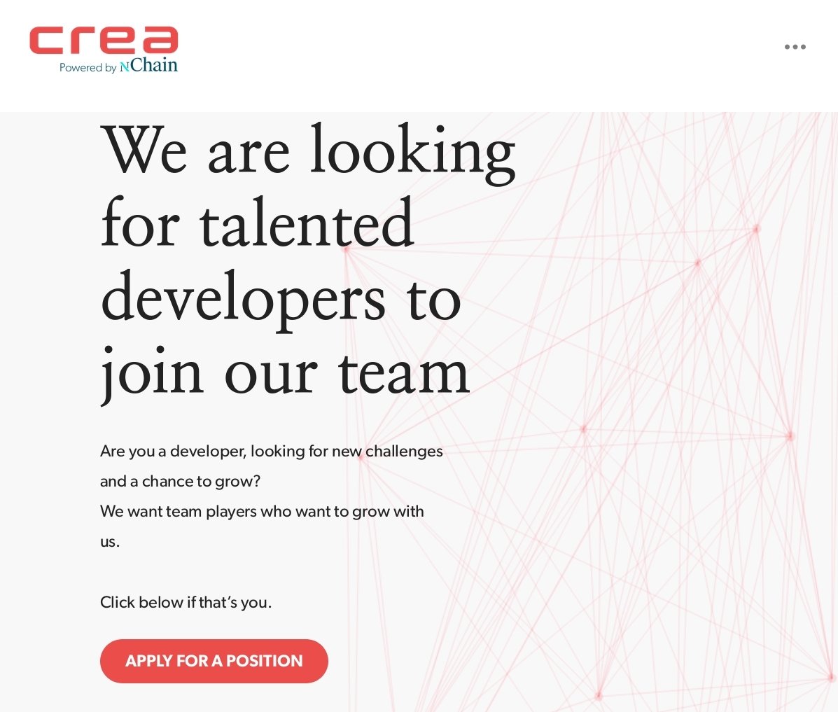 CREA's current website is little more than an ad for software developers. Again, not computer scientists.  https://crea.si 
