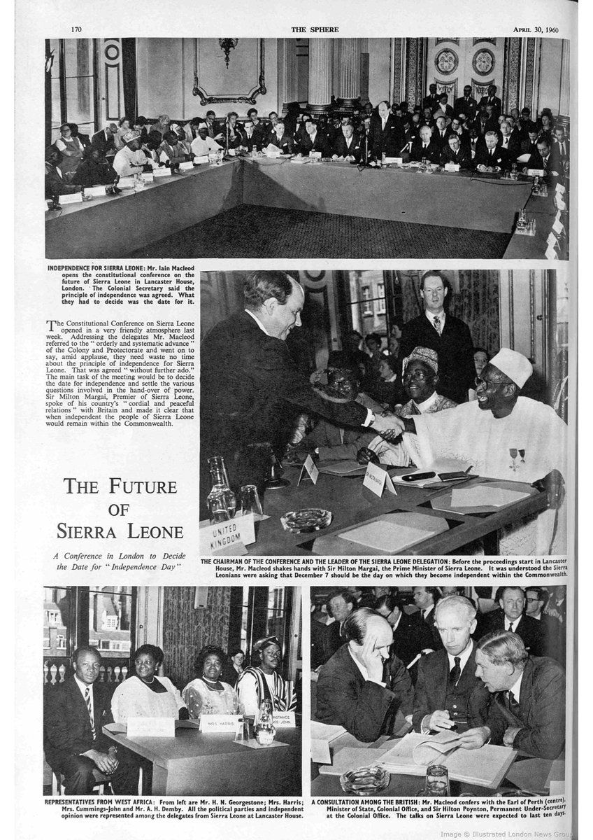 More images from the 1960 'Future of #SierraLeone' Conference in #London https://t.co/6dFAc0VQFD