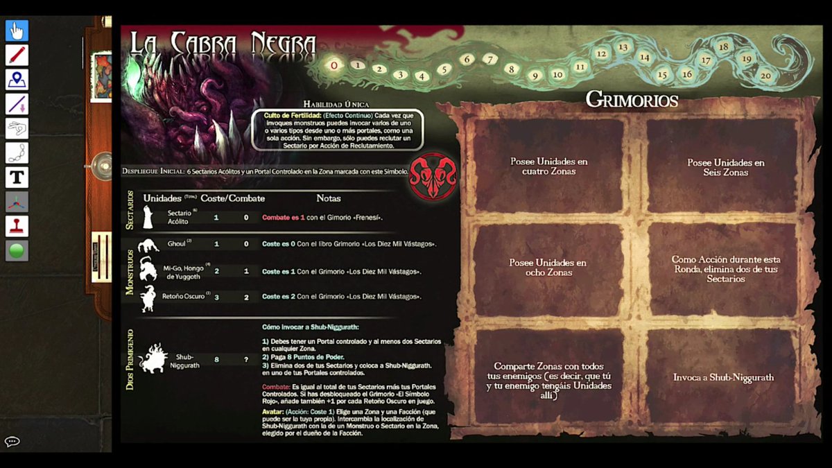 CirculoIsengard's tweet photo. Jugando partida #ZulemaVirtual a #CthulhuWars en @Steam  por TableTop Simulation #juegos #juegosdemesa #Rol #boardgames #20añosjugandojuntos https://t.co/G3JSGcmiS4