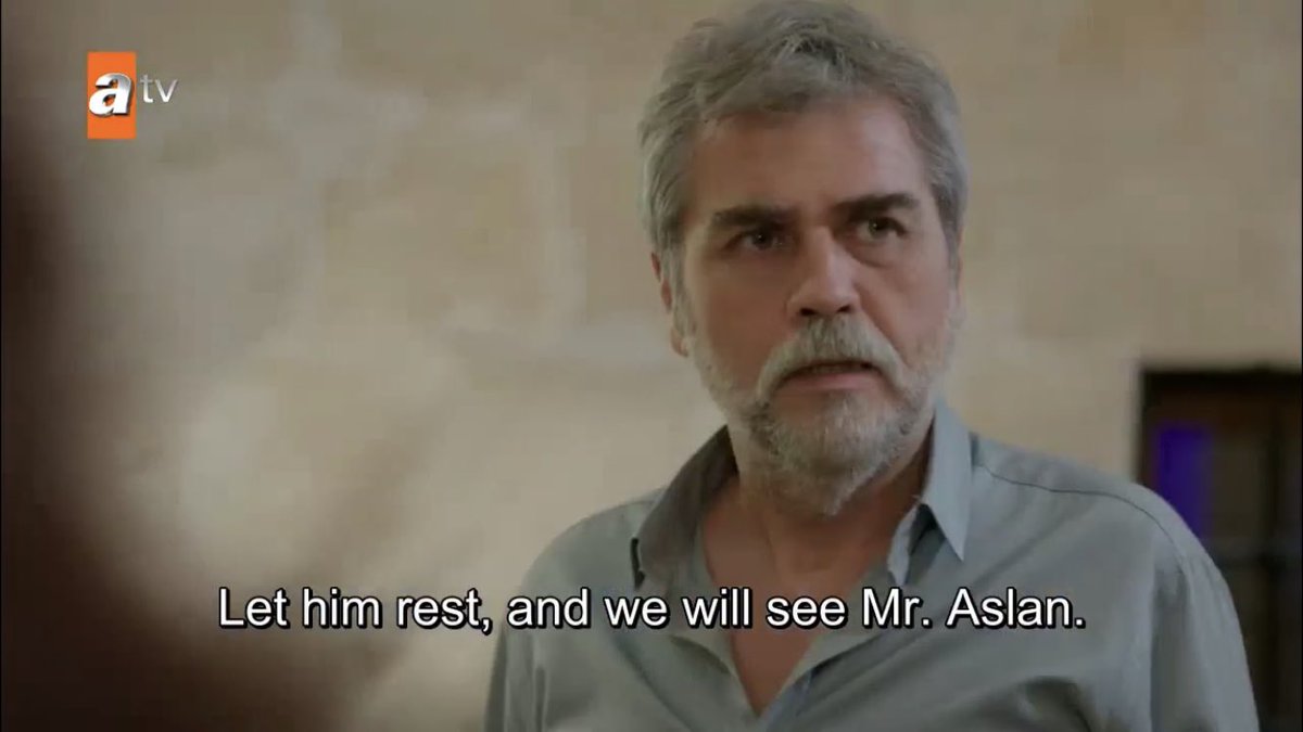 not hazar calling aslan aslanbey “aslan bey” akjskskskskks  #Hercai