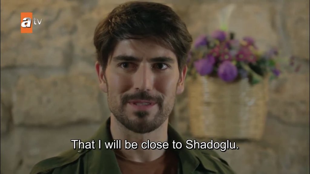 if he’s here to take down both the şadoğlus and azize aslanbey then i gotta tell you i’m with him  #Hercai