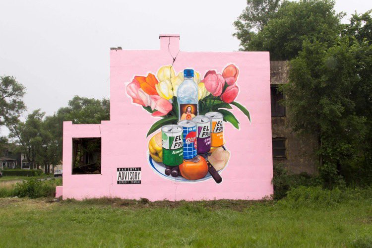MikePuenteNews's tweet photo. Some of the public art included in #PaintGary https://t.co/rRY5RkNoH6