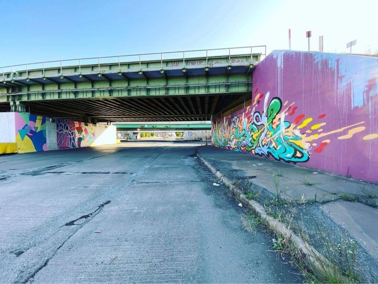 MikePuenteNews's tweet photo. Some of the public art included in #PaintGary https://t.co/rRY5RkNoH6