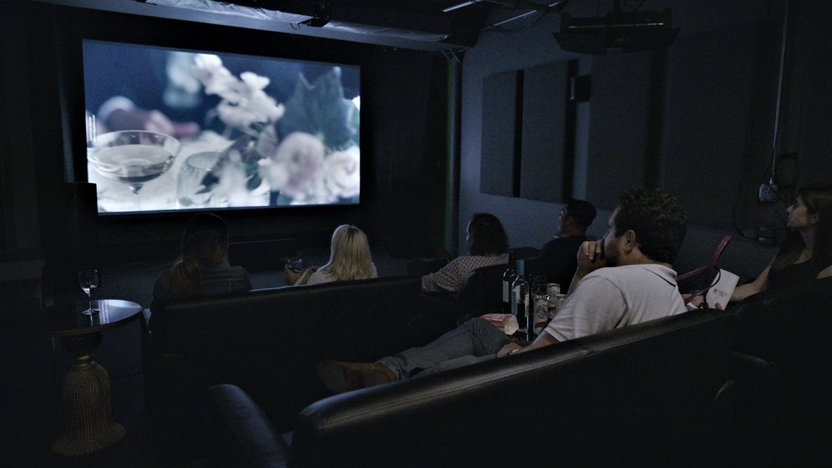 larrygurreri's tweet photo. Since the New York Film Festival is virtual this year, I decided to rent a theater and host my own screening party for the Sofia Coppola directed film “On the Rocks” staring Bill Murray. What a fun night! #OnTheRocks #nyff58 #newyorkfilmfestival #adaptingtothenewnormal https://t.co/tRv25rqnXc