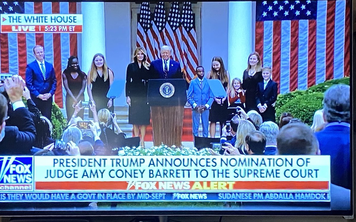 SandraXFreedom's tweet photo. Neil Gorsuch
Brett Kavanaugh 
and now Amy Coney Barrett!!

Trump made promises about SCOTUS and he has kept them!! 

#Trump
#MAGA2020 https://t.co/FWLiMLMyXU