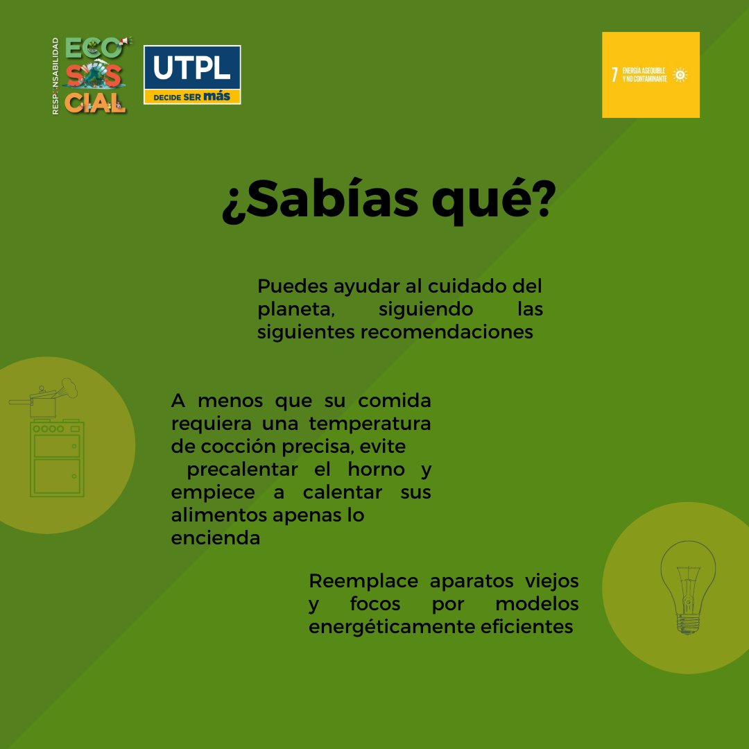 Conoce un más cómo puedes ayudar a disminuir el nivel de la contaminación
#ECOSOSCIAL
#EnergiaAsequibleYnoContaminanteEC
#ODS
#UTPL
