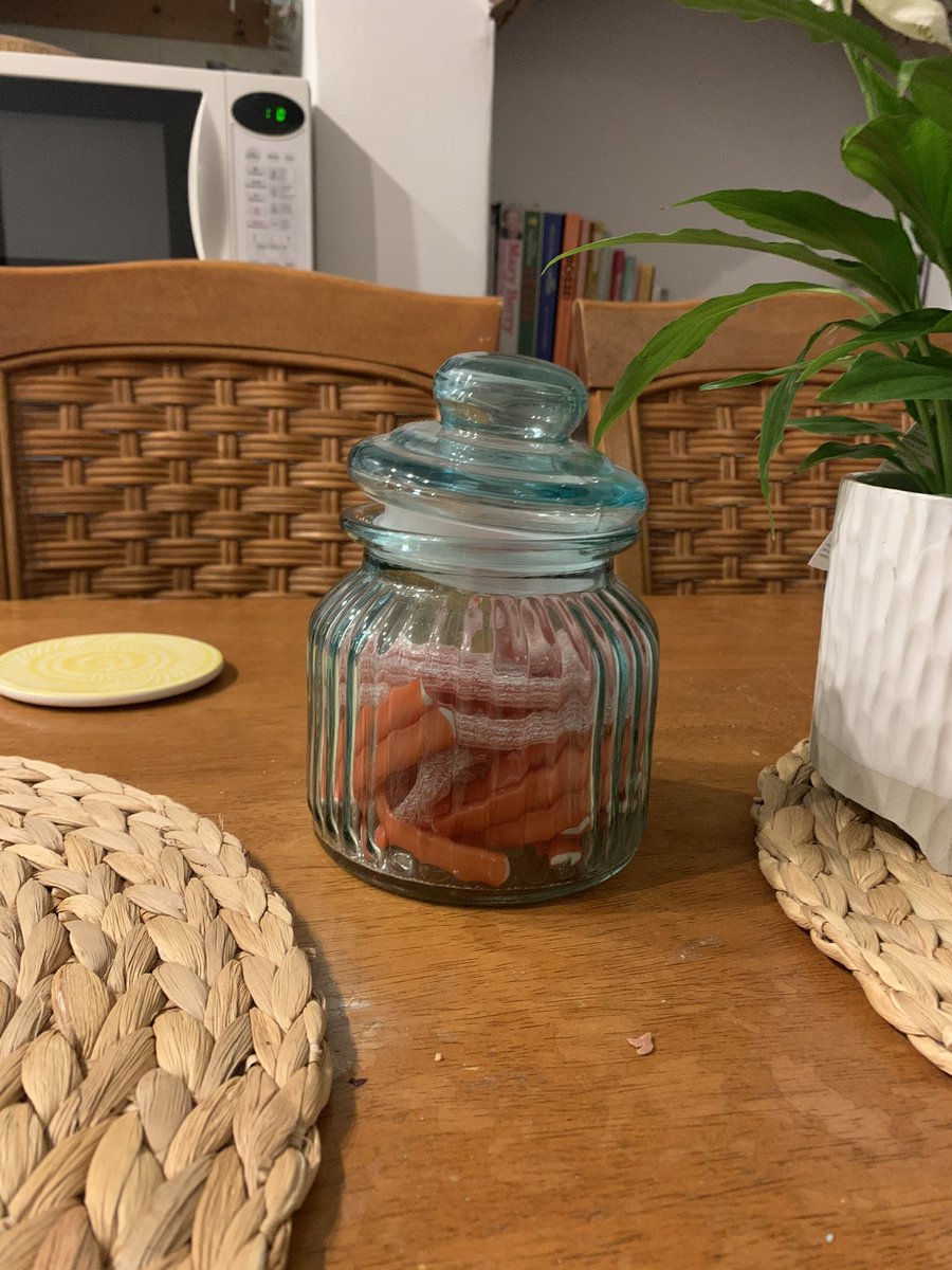 nellywightman's tweet photo. @khloekardashian  what about strawberry laces in jars? https://t.co/9mEbefhTyN