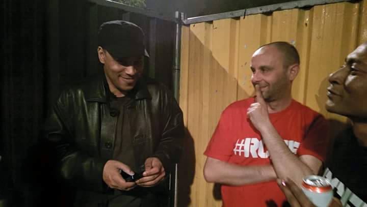 <a href="/ReeceDanns/">Modernista</a> <a href="/Virgo_Don/">Virgo Don</a> love this picture of you guys w #RichieRambo look at those cheeky faces! 😏😏😏🥰 #JunglistFamily ❤💛💚