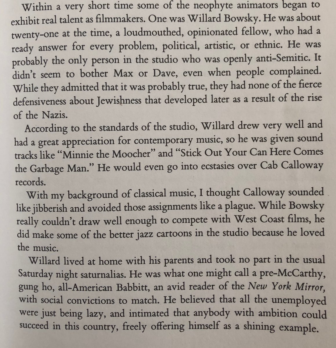 ToonVintage's tweet photo. Shamus Culhane, another animator at Fleischers, wrote some unflattering stories about Bowsky's personality in his autobiography. Learn more about Bowsky's personal history: https://t.co/Qm4p7WiqcR https://t.co/VFmptcXamn