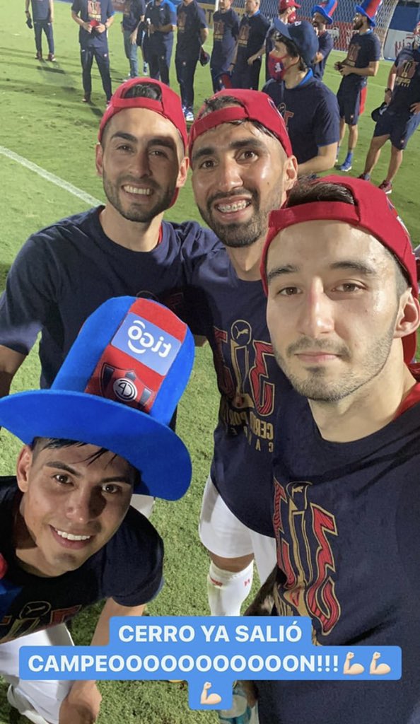“Cerro ya salió campeooooooon!!! 💪💪💪”

Mensaje del Capitán <a href="/Mathiasvillaa/">Mathias Villasanti</a> en su cuenta de Instagram 🤳

🔵🔴 #ALoCiclón 🏆