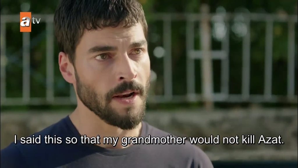 AND NOW HAZAR IS THE ONE WHOS NOT GOING TO BELIEVE HIM UGHHHHH  #Hercai