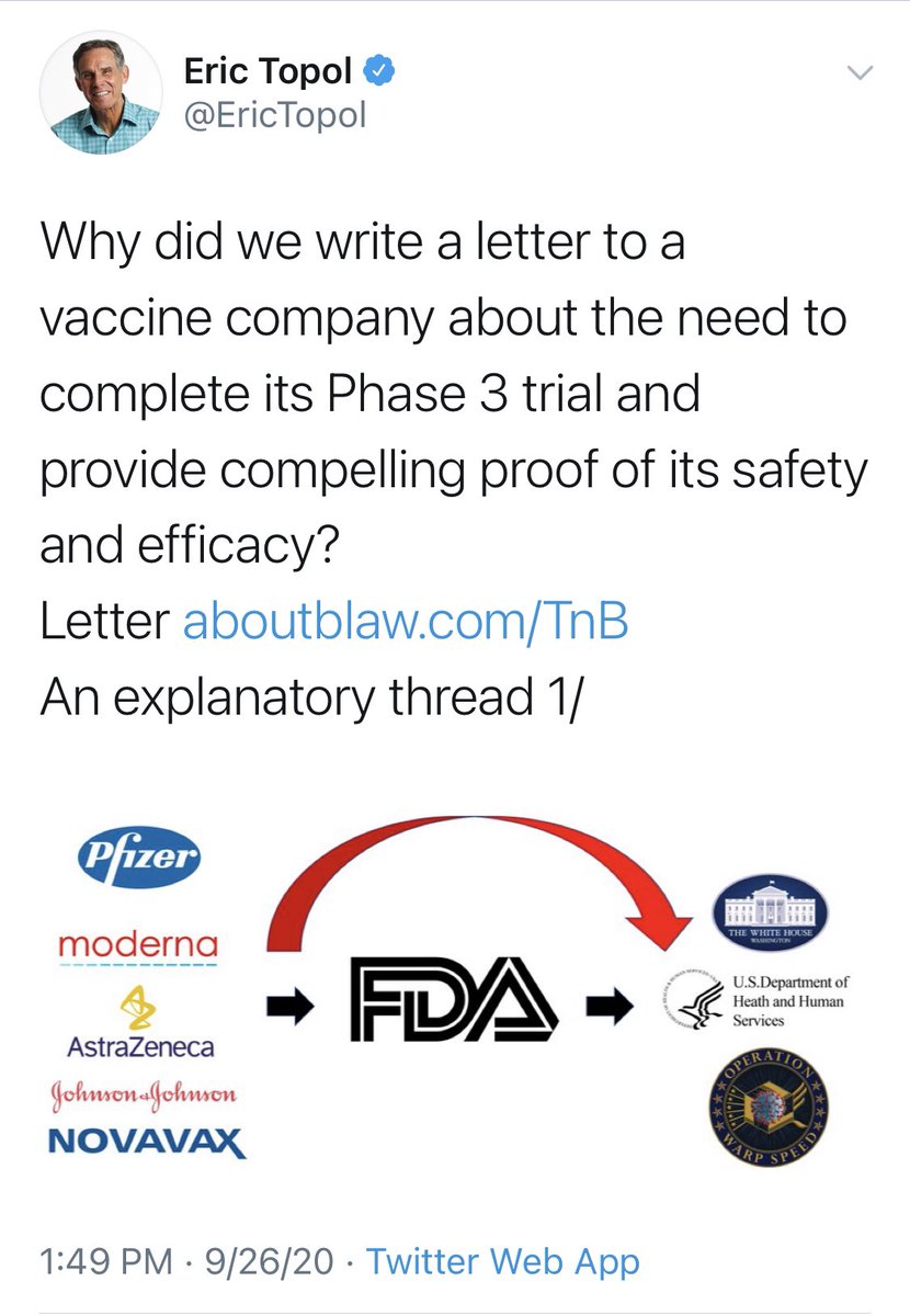 For those not familiar with the abbreviations, “DSMB” stands for “Data Safety Monitoring Board”. There are a couple of statements that deserve comment. Here is a link to the  @US_FDA guidance on DSMBs:  https://www.fda.gov/regulatory-information/search-fda-guidance-documents/establishment-and-operation-clinical-trial-data-monitoring-committees