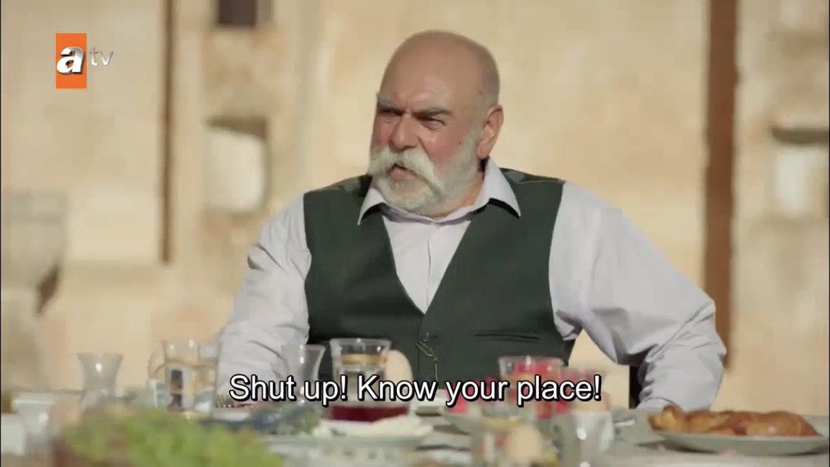 one point to nasuh for putting yaren in her place   #Hercai