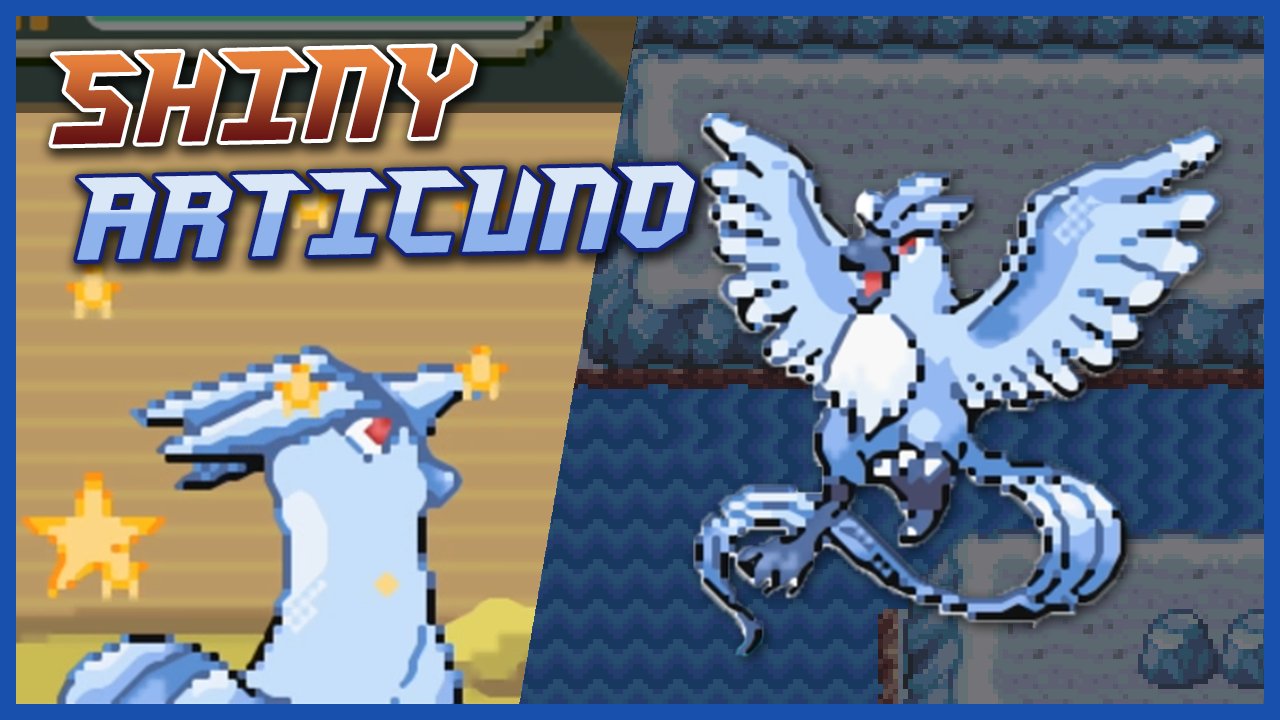 Zhecare on X: Live Shiny Articuno ❄🤯 Pokémon Rojo Fuego & Verde Hoja [912  SR]   / X