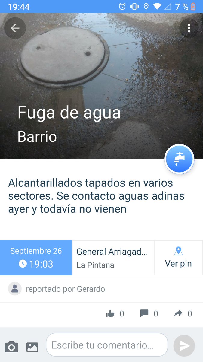 noragatanova's tweet photo. @aguas_andinas 
Cuántos llamados más?? https://t.co/pagDcAJ4dI