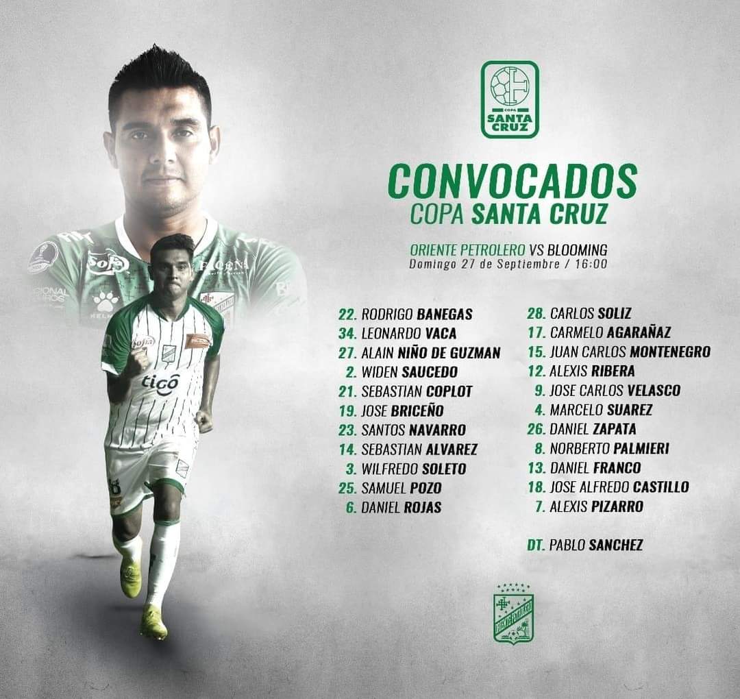 TabernaVerdolag's tweet photo. CONVOCADOS PARA ENFRENTAR A @BloomingOficial
Aquí los 22 convocados para el partido de mañana, @ElBetoPalmieri y @franco_danii en la lista de buena fe.
Entre las nuevas caras estan: #JoséBriceño, #NiñodeGuzmán, #Coplot, #Pizarro, #Álvarez, #Zapata y #Velasco.
#TabernaVerdolaga https://t.co/RQE7U450st