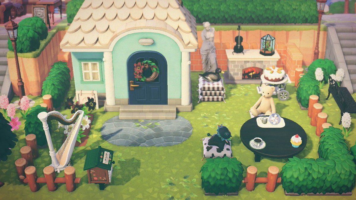 Villagers Yards Animal Crossing Inspiration | VFO Village