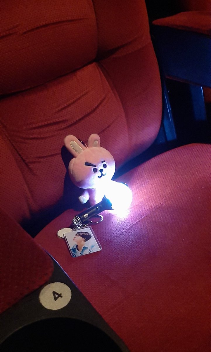 Cooky brought his own Army Bomb with him to watch 'Break the Silence: The Movie'