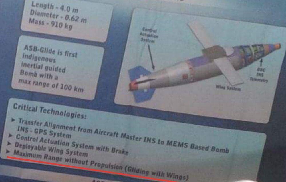 الهند تطور قنابل موجهة لقواتها الجوية Ei4HY3vUMAA8giW
