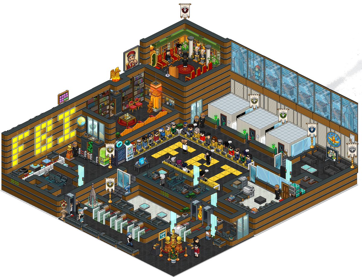 piter_habbo's tweet photo. Boa noite, @HabboPTBR! 

Acaba de ser apresentada, a mais nova Sede do FBI FORÇAS ARMADAS® Oficial, mais uma vez, a História sendo escrita. 

Procure por Alexandre.2k e aliste-se na Primeira Polícia da História do Habbo Hotel. Jogue Habbo e divirta-se connosco de forma segura! https://t.co/Ino5oFY2bi