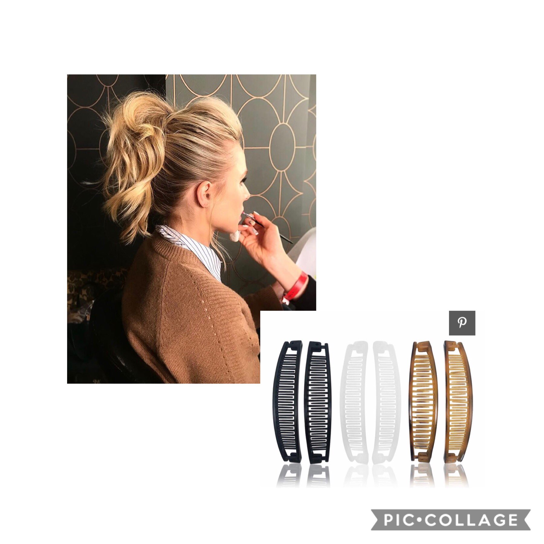 Angie Poirier on X: OMG LADIES.. the 1980s Banana Clip is BACK! This is a  fashion comeback I support. 👍 I loved my banana clips! All about the dry  shampoo/messy pony like @