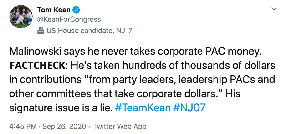 I've been puzzling over why my opponent thinks this is a good argument (disparaging my refusal to accept corporate contributions to my campaign). All I can come up with is that he doesn't understand how political corruption in America works. Let me explain.