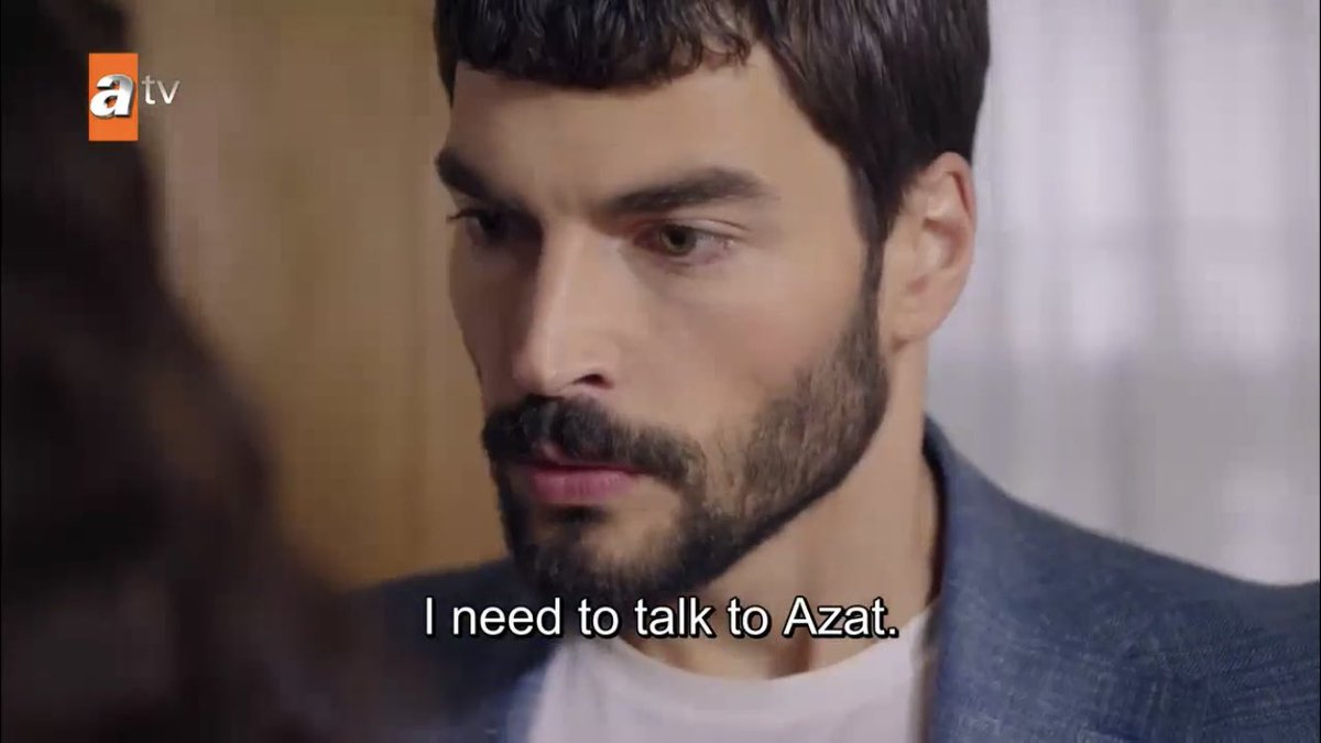 i thought he was sneaking in to see her but he’s there for azat sksjsjjsjs  #Hercai  #ReyMir