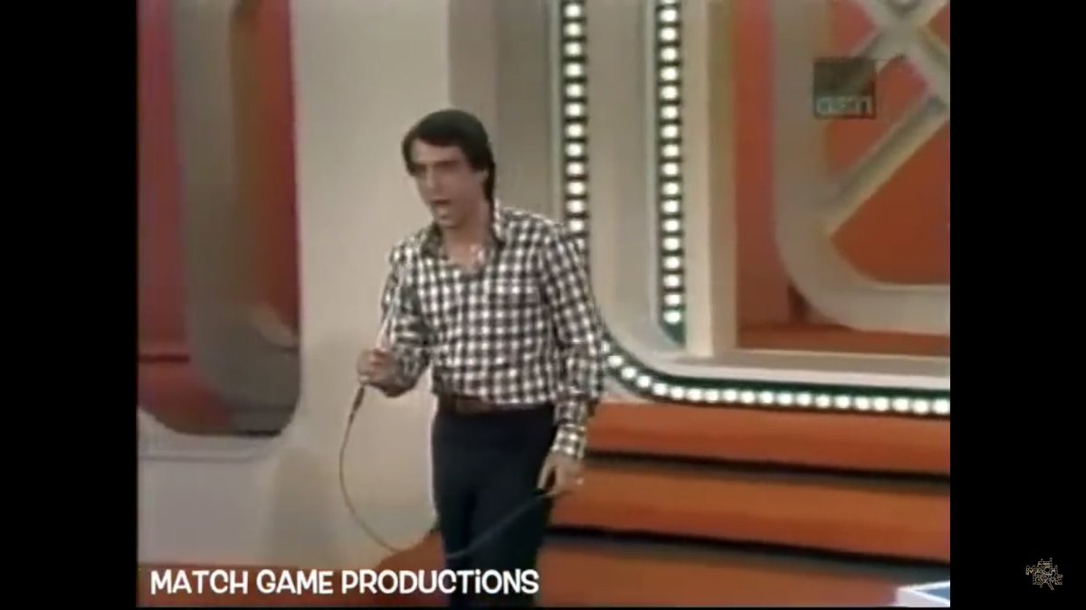 MatchGameProduc's tweet photo. @Bart_Braverman We wonder if you remember this all-time funny moment when you got to host Match Game! You looked like you had a ball on the show! #matchgame https://t.co/Qtuqneimvt