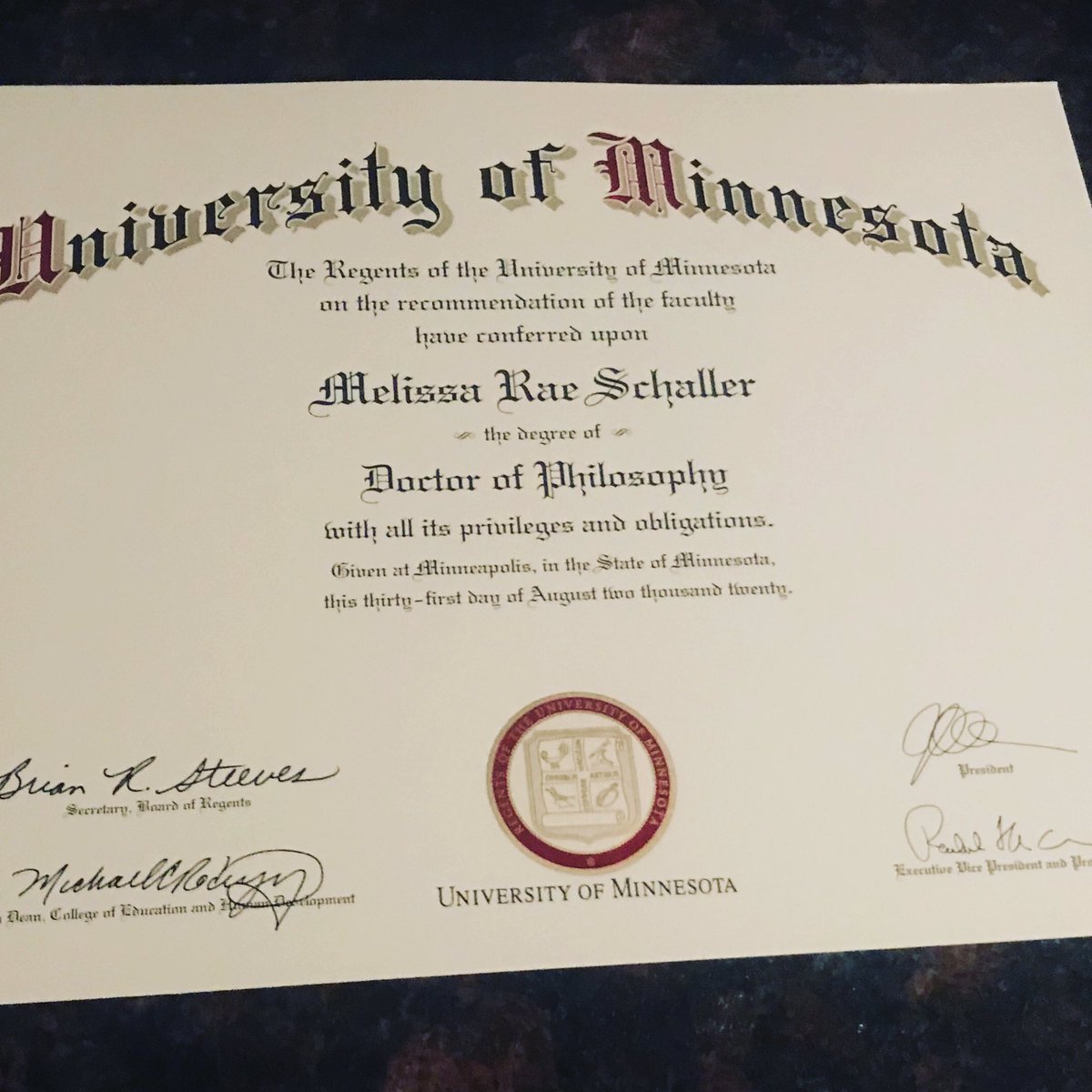 And now it’s officially complete.