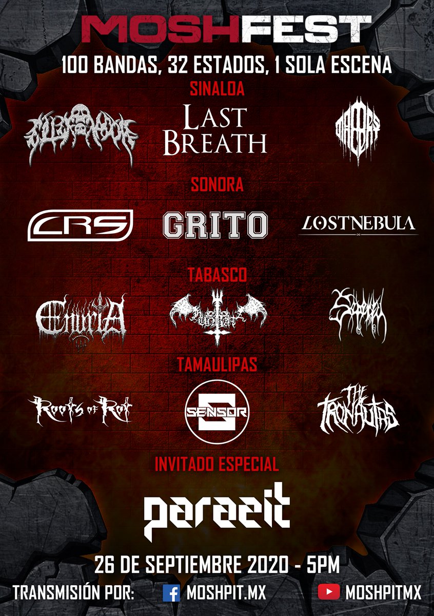 roykhamus's tweet photo. Sabado de #metallatino #moshfest #metalargentum https://t.co/PHsKYVQCEz